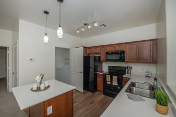 Fully equipped electric kitchens